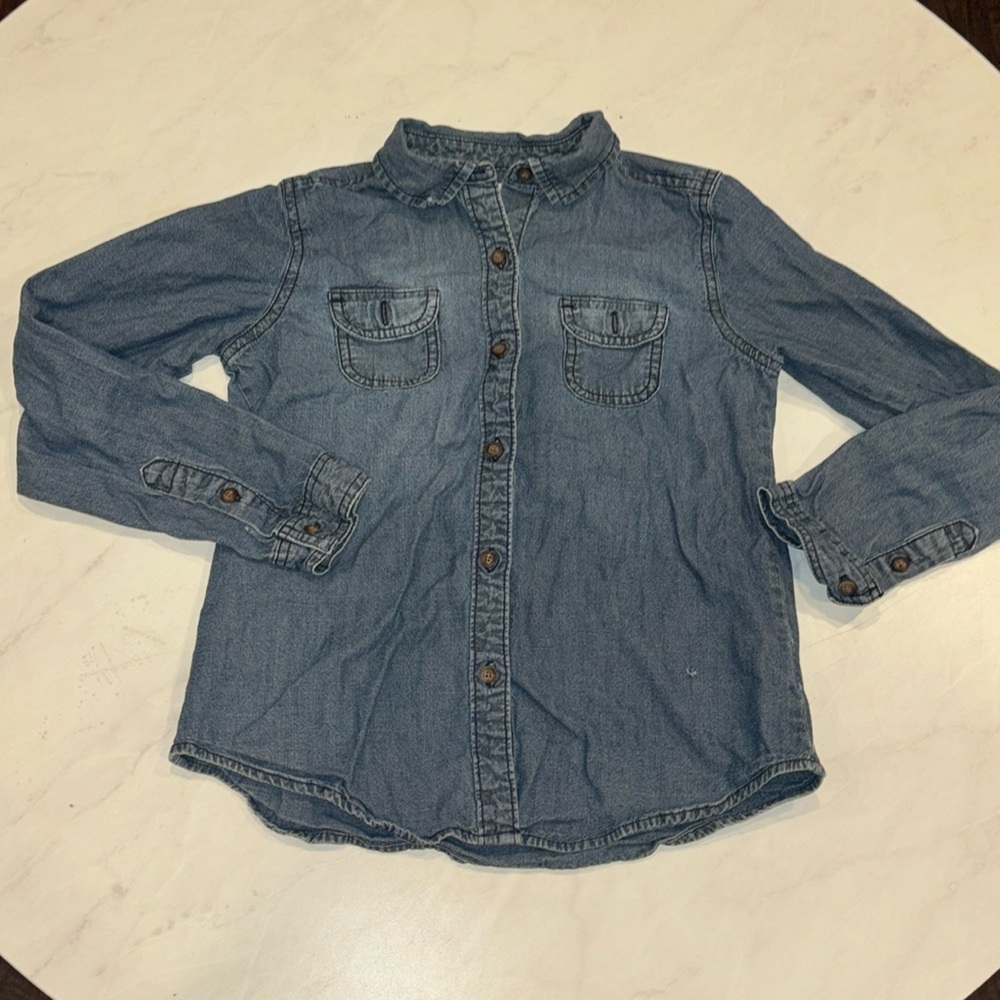 Girls Denim Shirt Oshkosh 10